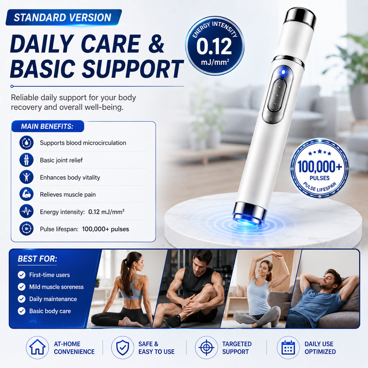 💥Ultrasonic Shock Wave Therapy Massager——Enhances bust and lifts buttocks. Fuel Muscle Growth.Boost Circulation. Relieve Pain.