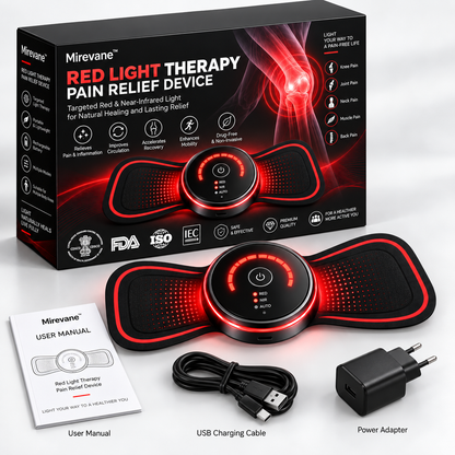 🔥Mirevane™ Red Light Therapy Device — A wearable red light therapy device designed to help relieve joint and muscle pain.