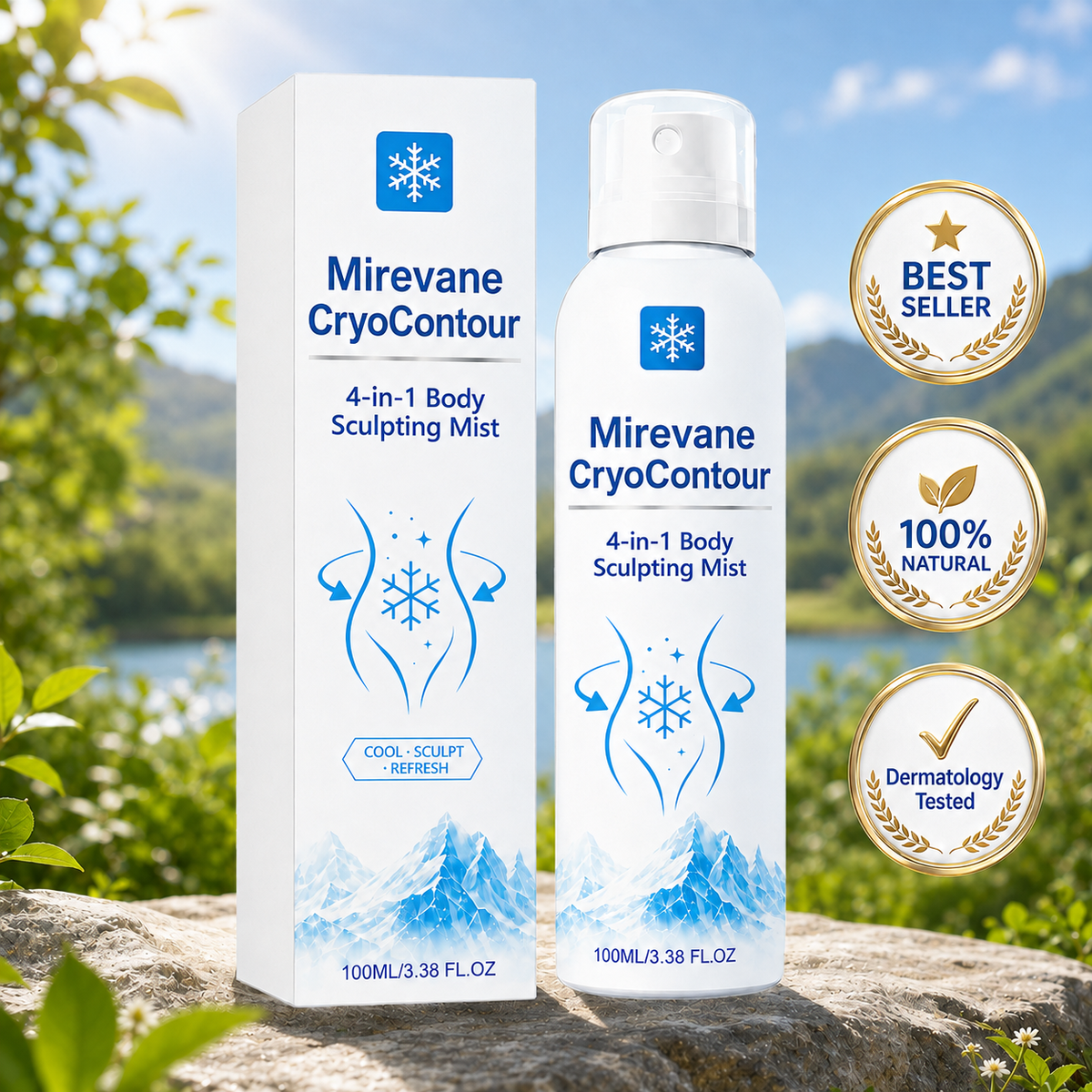 💥New Upgraded Version - Mirevane CryoContour 4-in-1 Body Sculpting Mist
