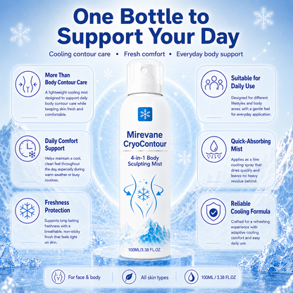 💥New Upgraded Version - Mirevane CryoContour 4-in-1 Body Sculpting Mist