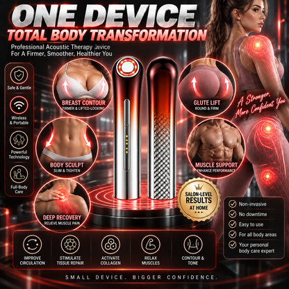 🔥ULTRASONIC SHOCK WAVE BODY REMODELING SYSTEM™——Enhances bust and lifts buttocks. Fuel Muscle Growth.Boost Circulation. Relieve Pain.
