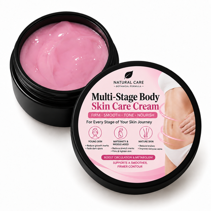🔥Multi-Stage Body Skin Care Cream - Eliminates Spots & Stretch Marks, Firms Skin, Fades Bruises, and Boosts Metabolism & Fat Burning.